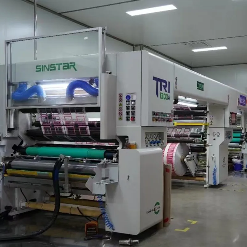 Введение в технологический процесс безрастворительных ламинирующих машин Синшида