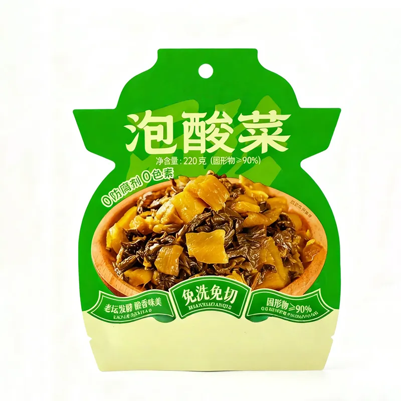 Фигурный дой-пак с трехсторонней запайкой