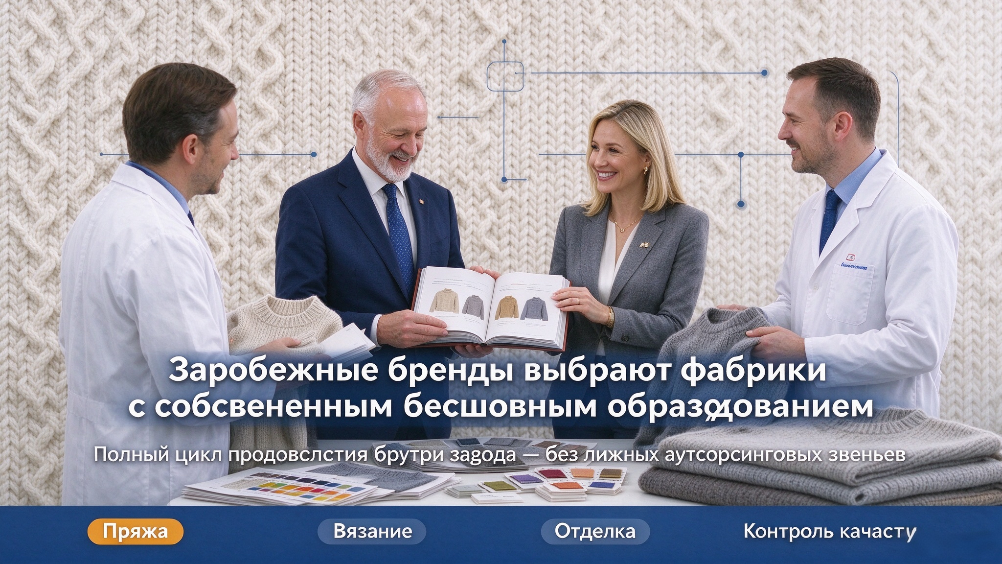 Тенденции зарубежной цепочки поставок трикотажа: заводы с собственным оборудованием для бесшовного вязания получают явные конкурентные преимущества