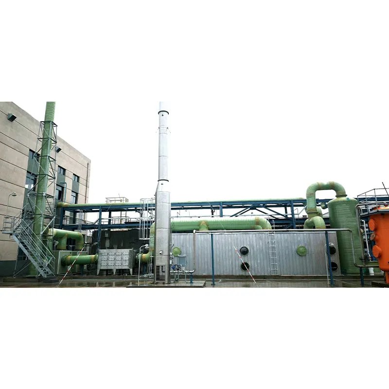 Блок обработки отходящих и зловонных газов