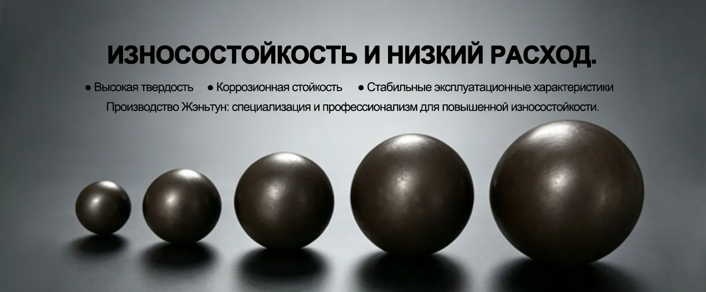 Литые мелющие шары из хромистого сплава-banner1