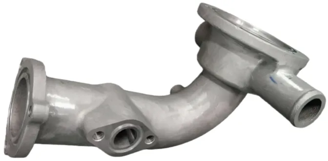 Кронштейн выходного маслопровода масляного фильтра