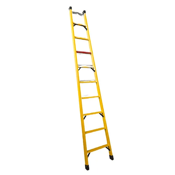 Одноколенная изоляционная лестница 220 кВ с квадратным трубчатым профилем