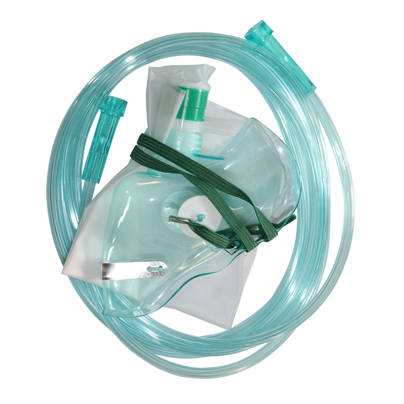 Маска без повторного вдоха (кислородная маска с мешком)