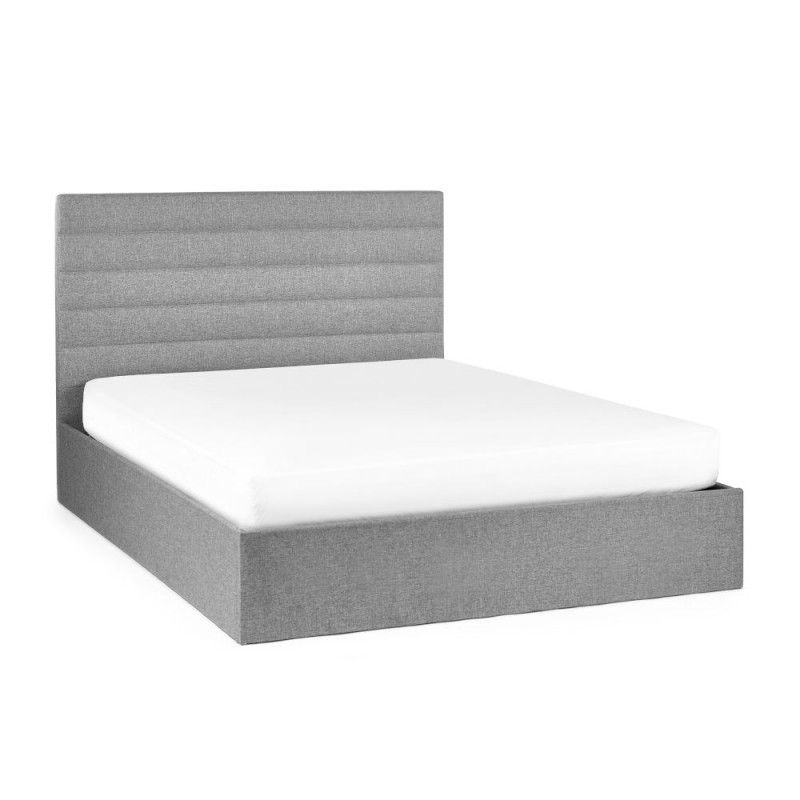 Кровать с подъемным механизмом Grey Fabric