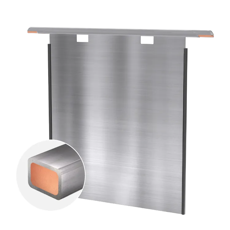 Специальная ABS изоляционная прижимная кромка для нержавеющих катодных пластин (глубина паза 12 мм)