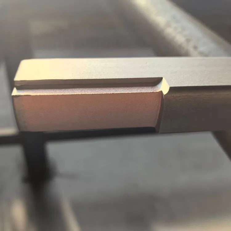 Медные стальные токопроводящие стержни для катодных пластин из нержавеющей стали