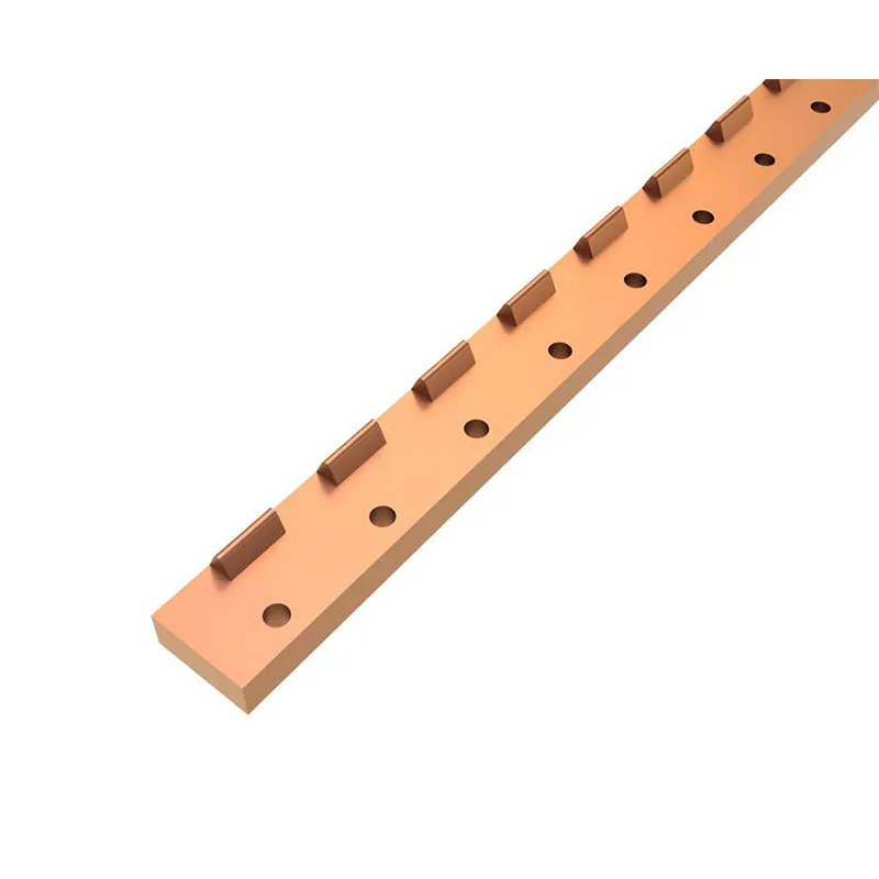 Зубчатая медная шина  для электролизного цеха