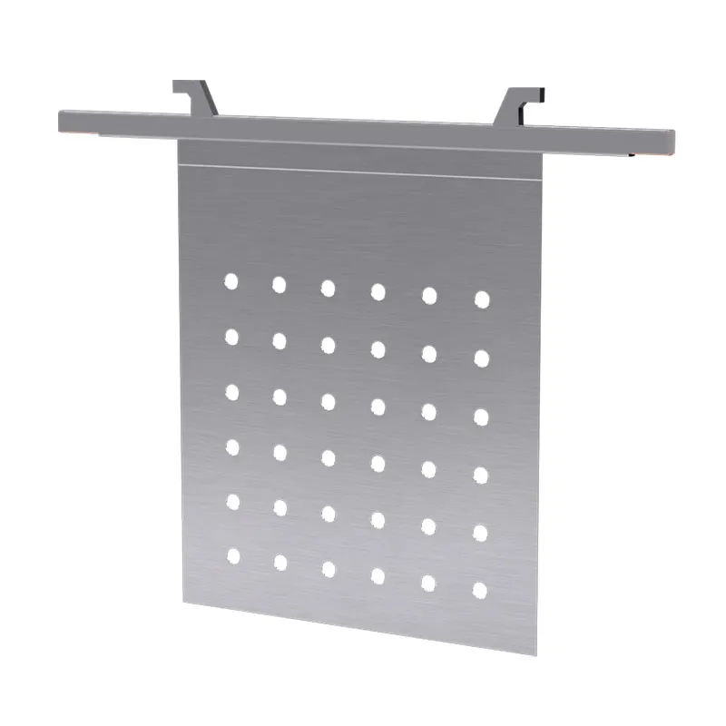 Титановая катодная пластина с проушинами и перфорацией