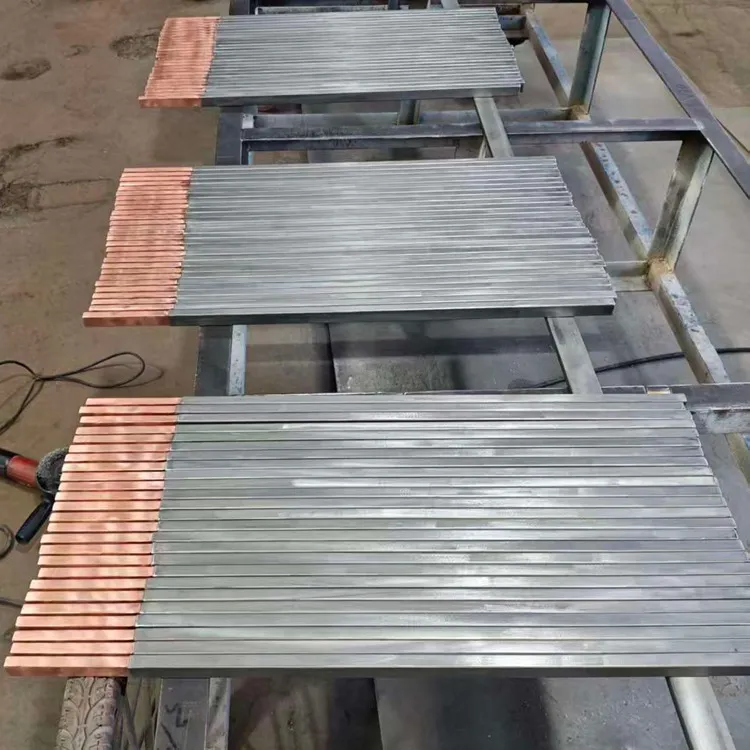 Циркониево-медный токопроводящий стержень