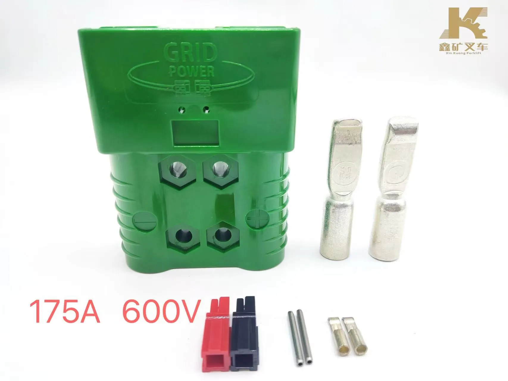175 А, 600 В, разъем для подключения питания вилочного погрузчика