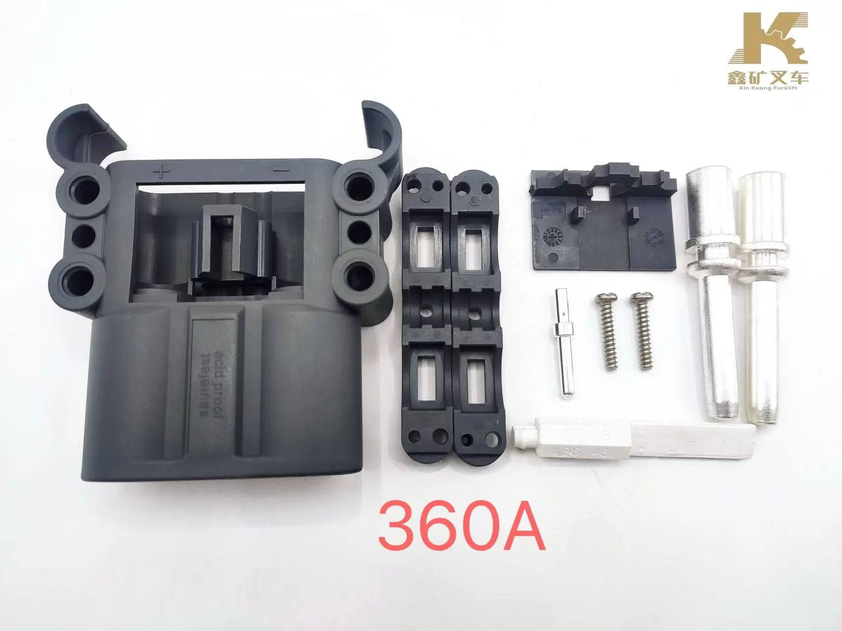 360A Трехпроводной разъемный штекерный разъем для вилочных погрузчиков