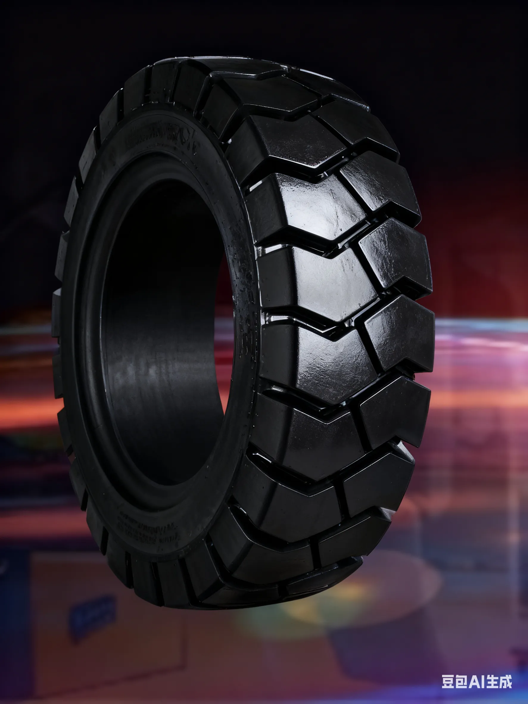 Модель твердой шины для вилочного погрузчика: 900-20