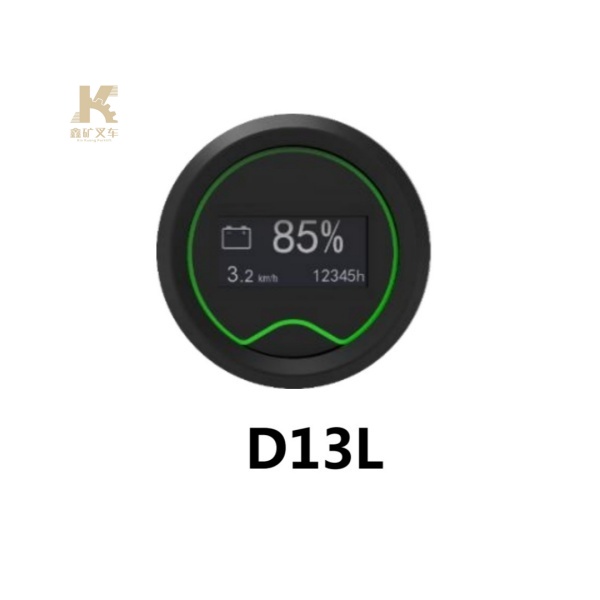 Круглый интеллектуальный цифровой приборный щиток для промышленных транспортных средств, модель D13L