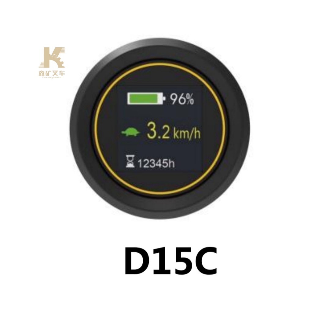 Круглый цифровой приборный щиток для легких промышленных транспортных средств, модель D15C
