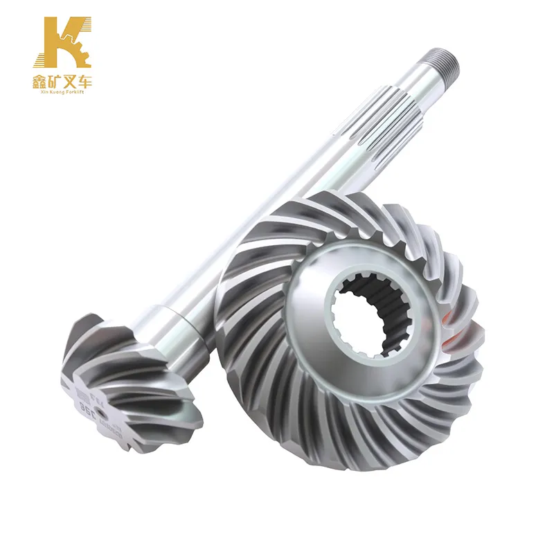 Выходной вал и коническая шестерня