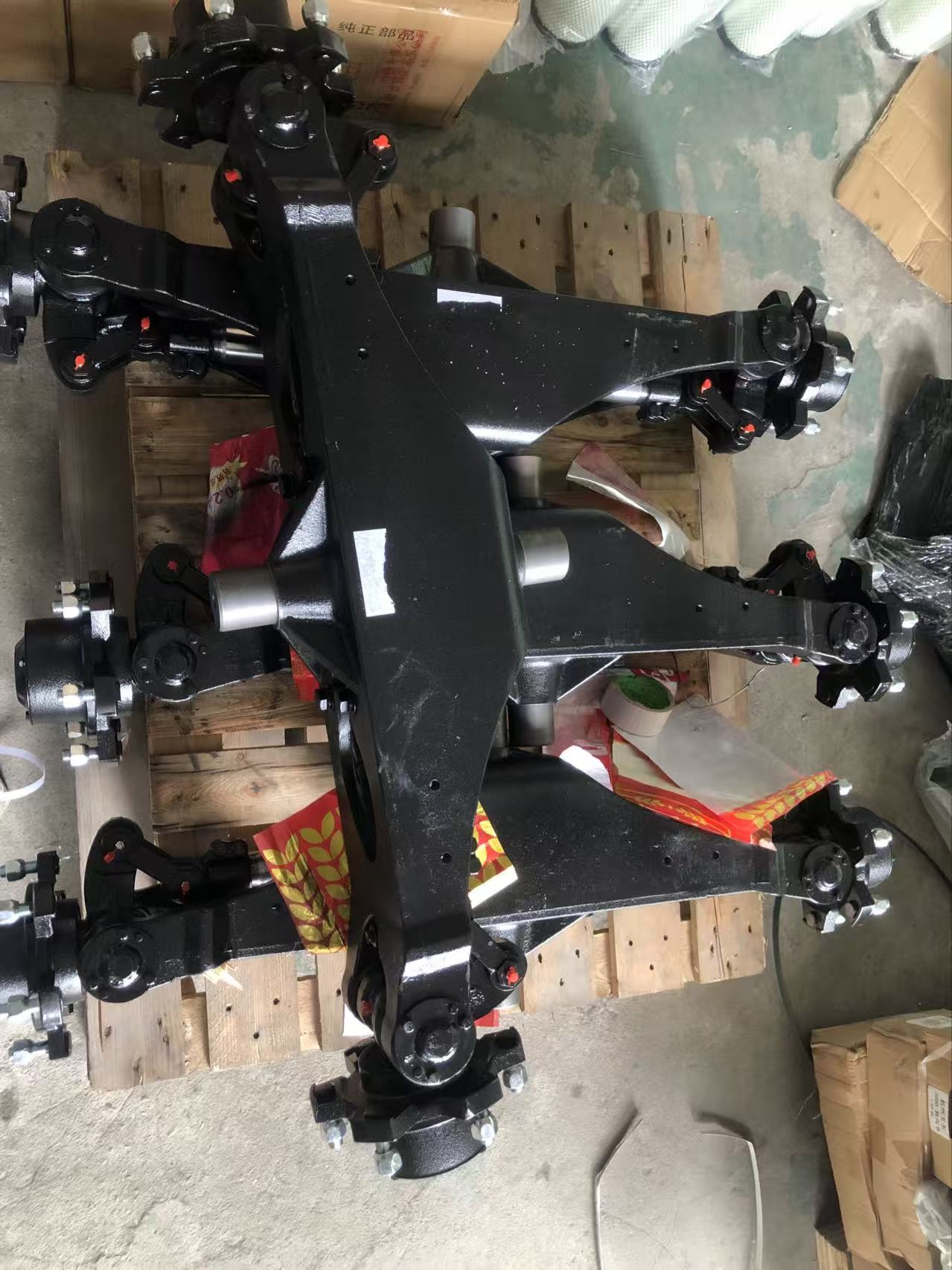 Специализированный приводной мост для вилочных погрузчиков / строительно-монтажной техники (комплект поворотного моста)