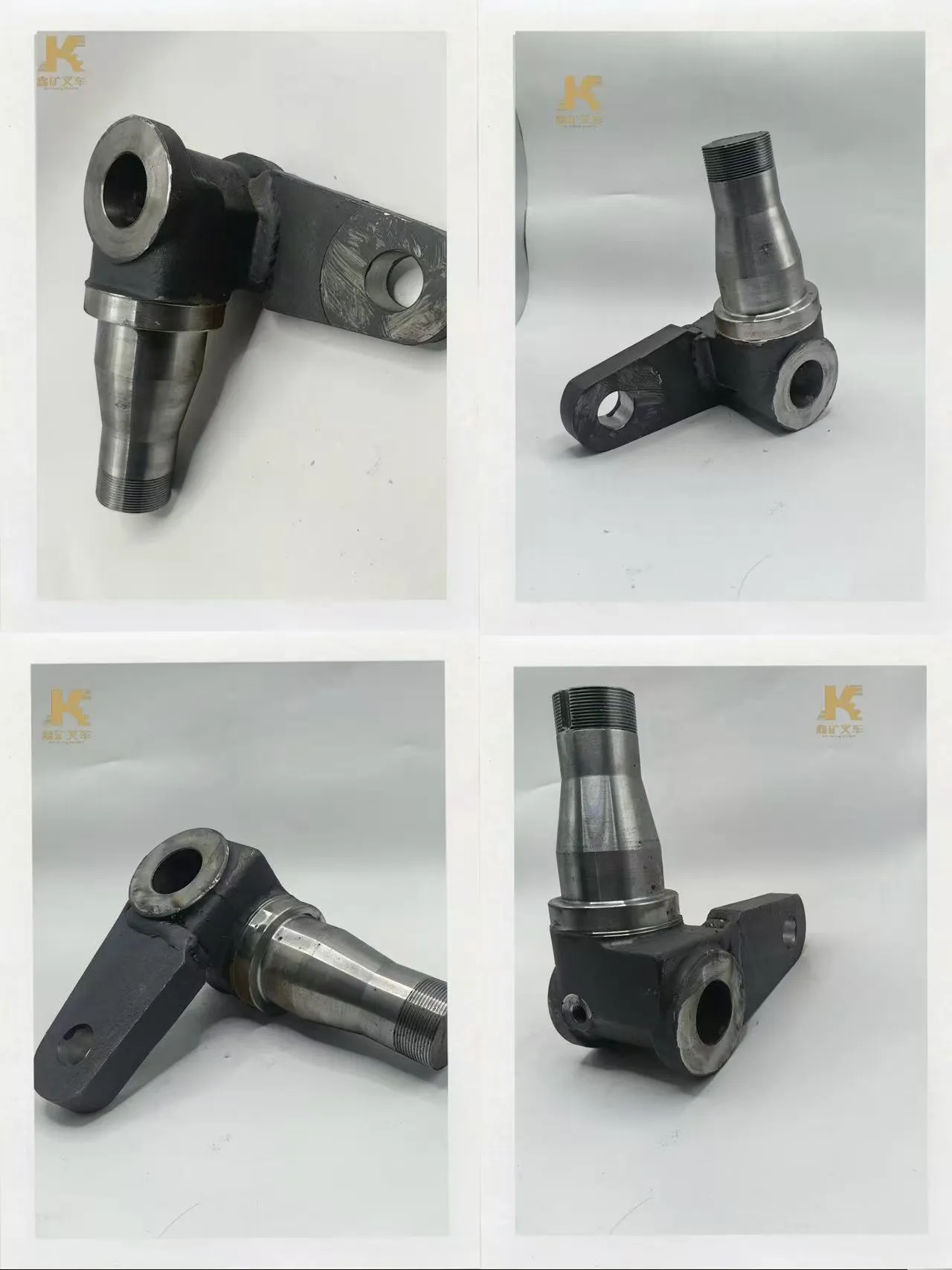 Поворотный узел погрузчика (рулевой вал)