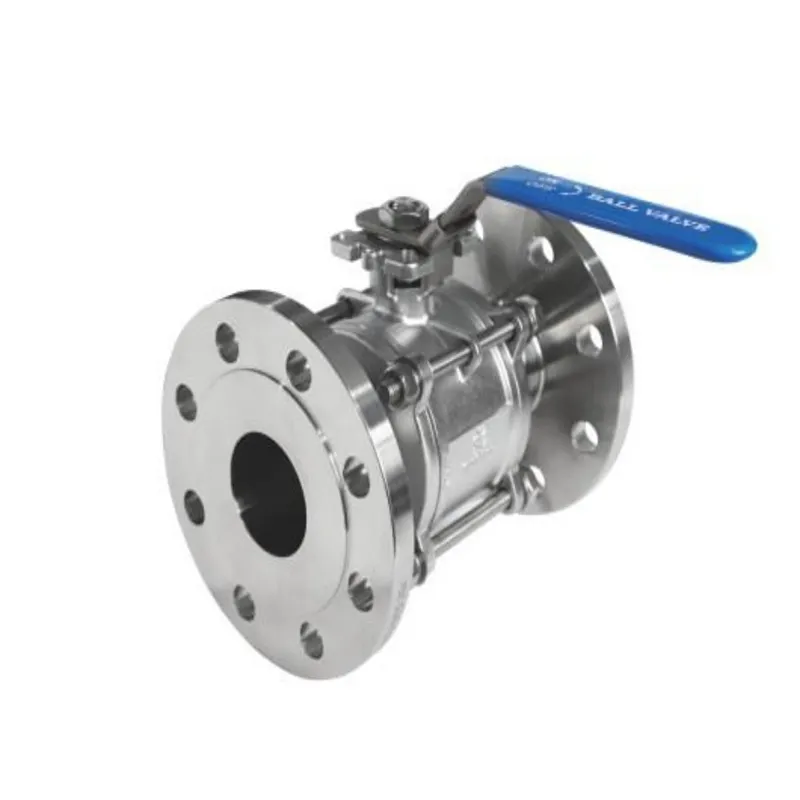 Трехкомпонентный ручной шаровой клапан