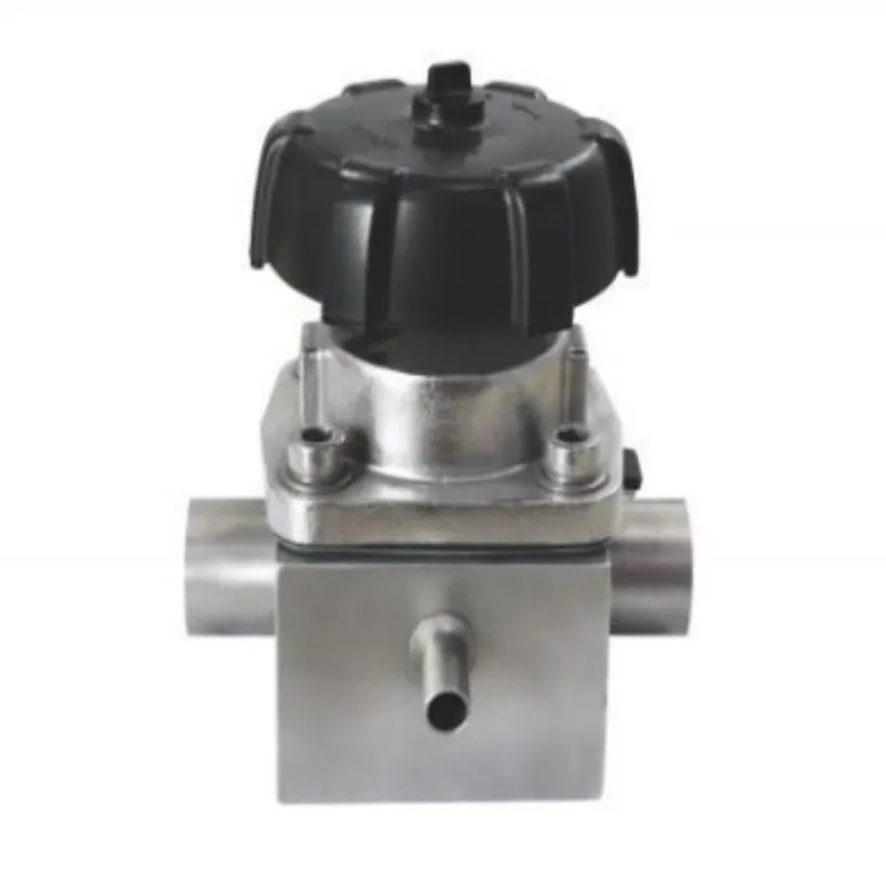 Трехходовой мембранный клапан