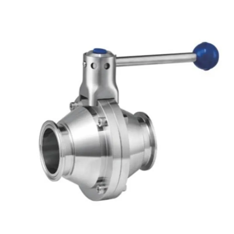 Шаровой клапан-бабочка