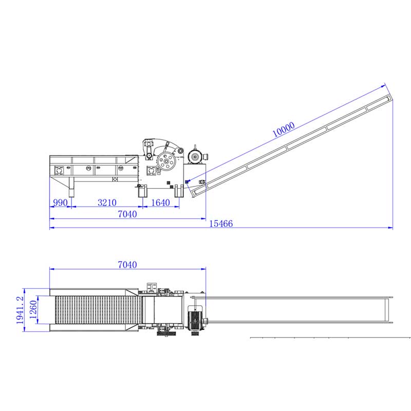 Барабанная рубительная машина