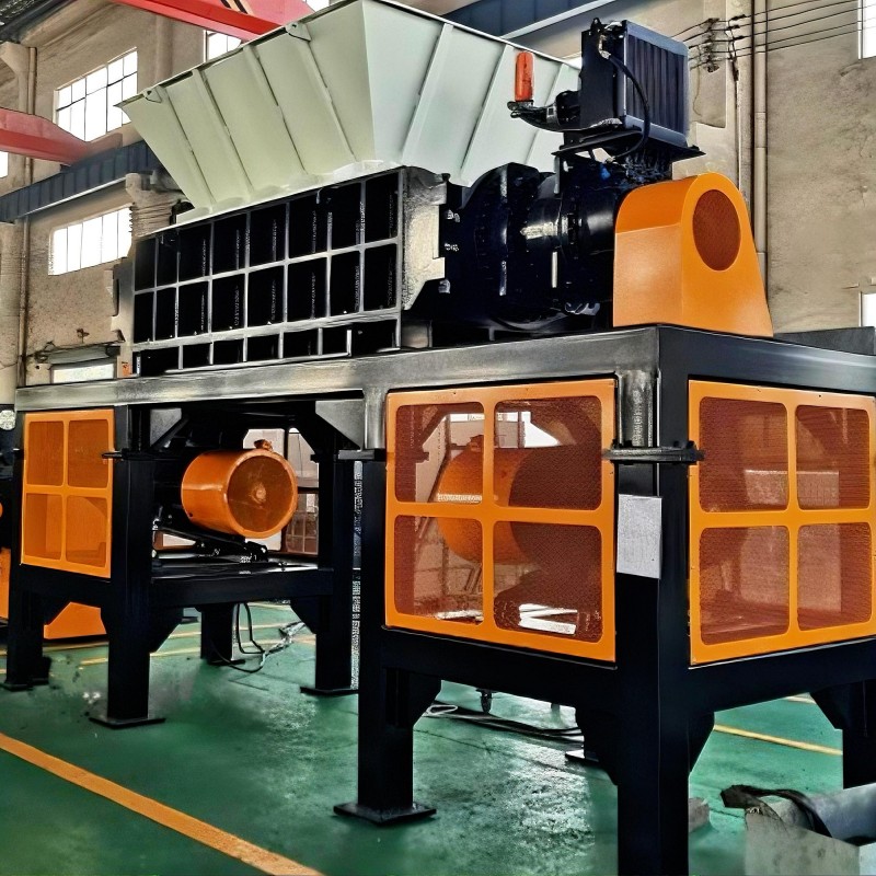 Двухвальная раздирающая дробилка