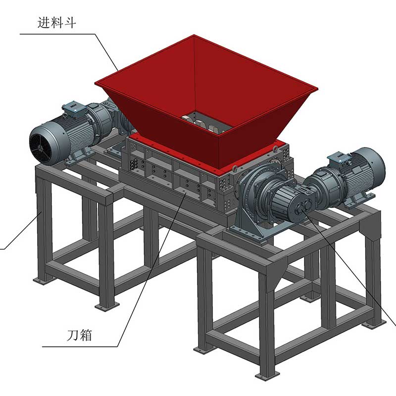 Дробилка для строительных отходов от ремонта