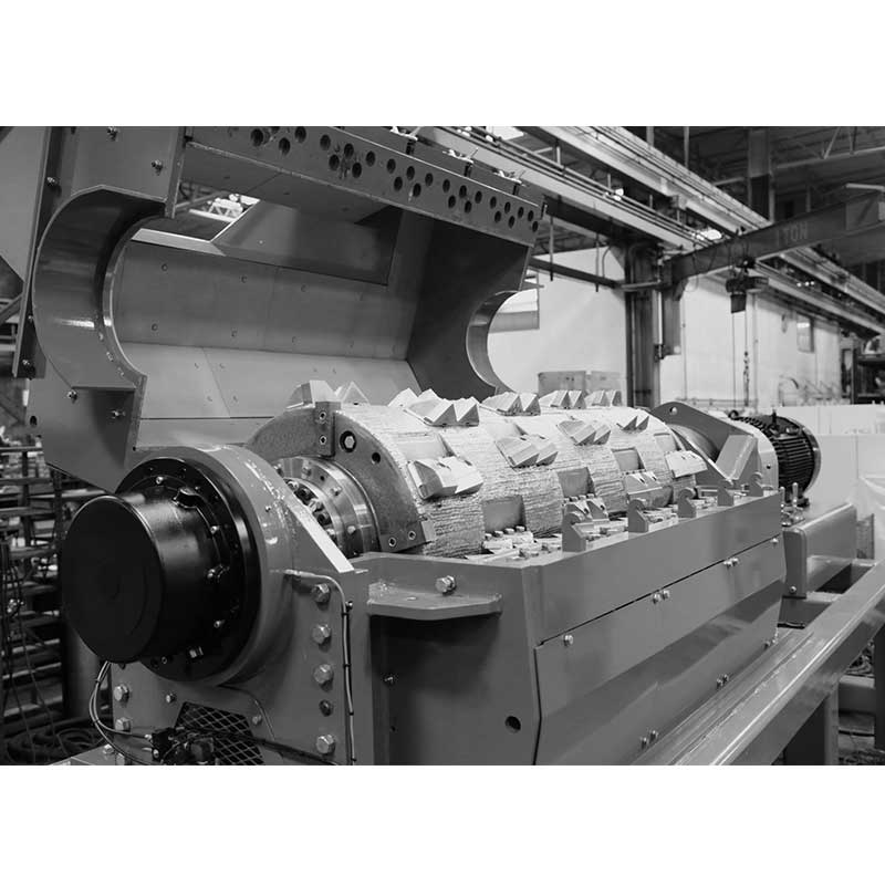 Одновальная дробилка