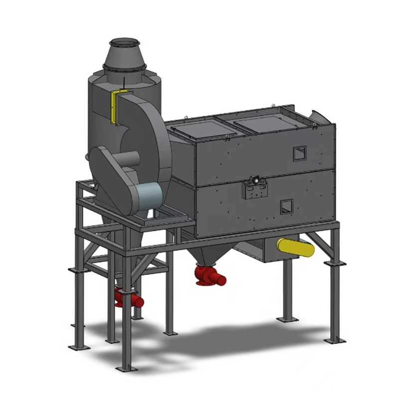 Пневмосепаратор с отрицательным давлением