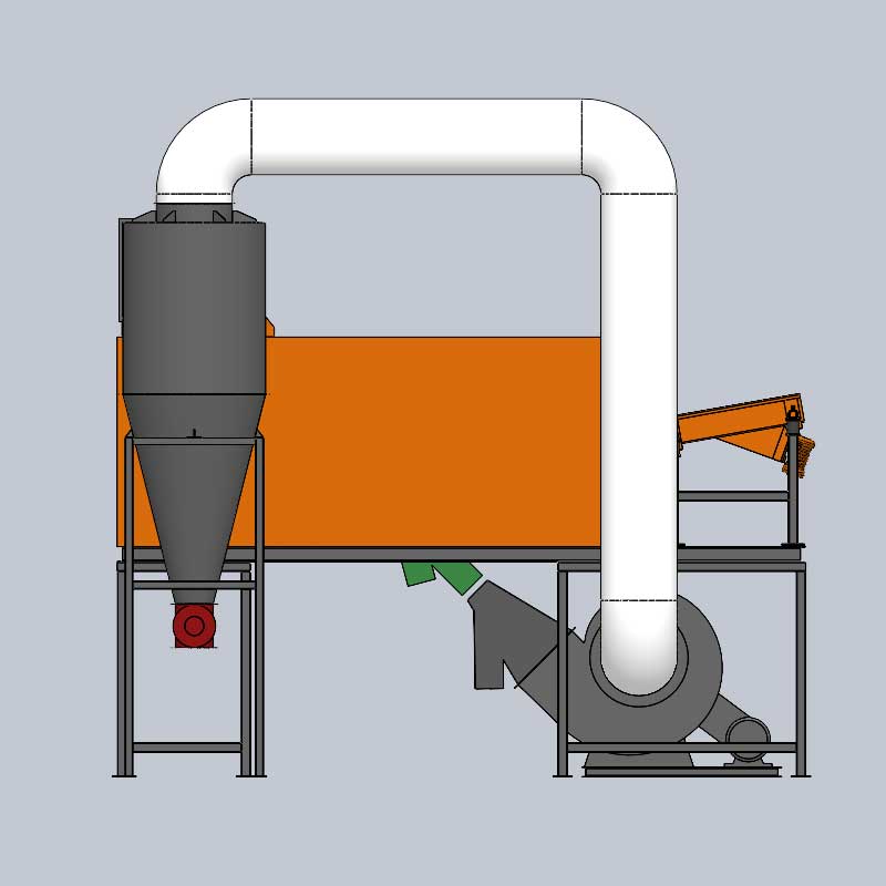 Тонкий пневмосепаратор