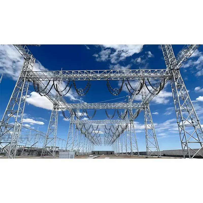 Опорные металлоконструкции подстанций