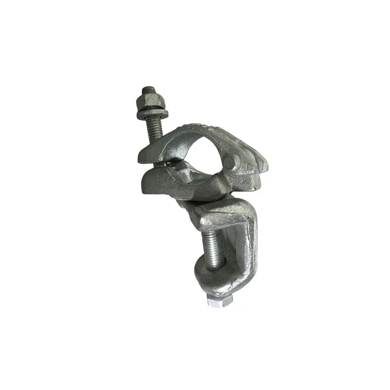 Кованый поворотный зажим для балки