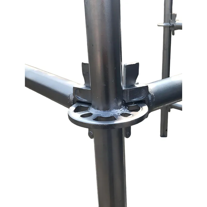 Элементы каркасных лесов с чашечным узлом