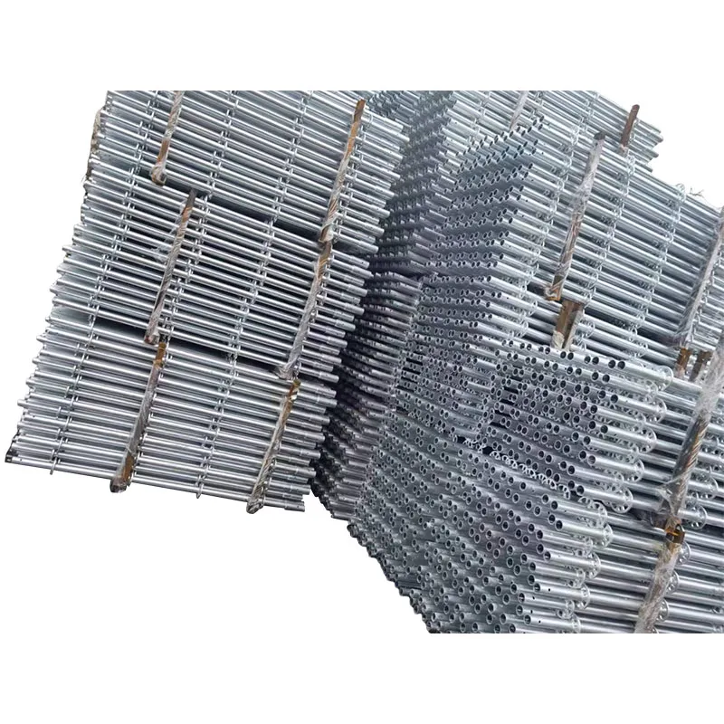 Элементы каркасных лесов с чашечным узлом