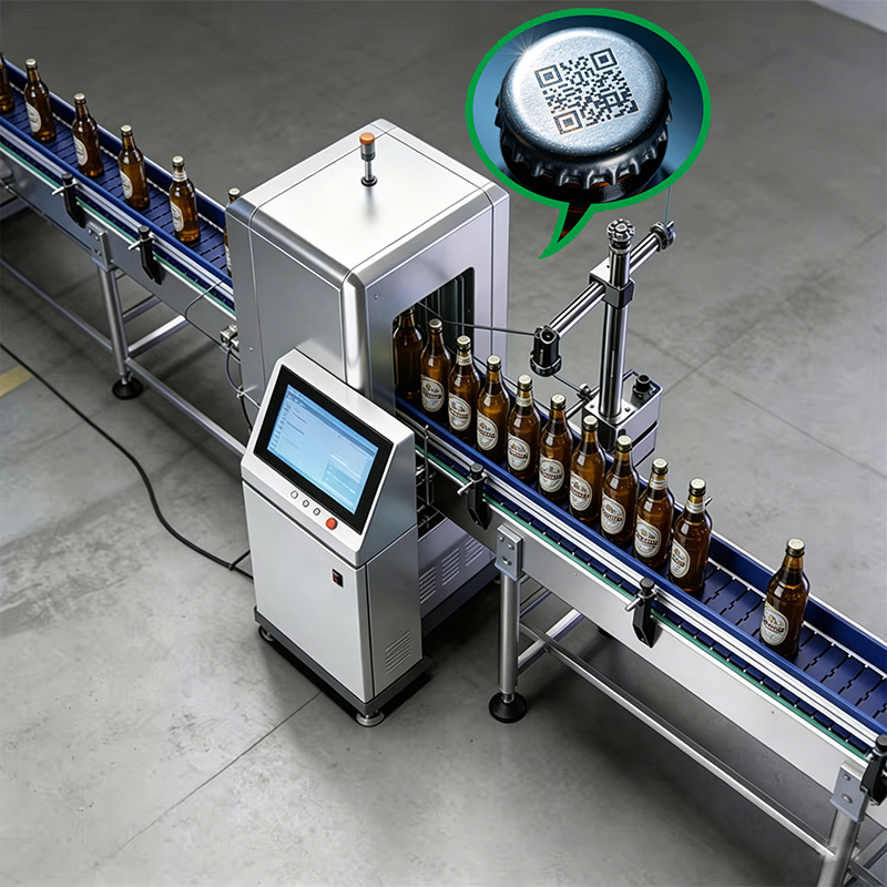 Многоуровневая кодировка и система отслеживания поддельных изделий на производственной линии пива