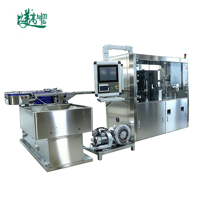 Оборудование для контроля дефектов внешнего вида колпачков для бутылок