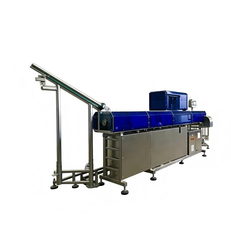 Устройство для автоматической загрузки крышек банок, лазерной маркировки и защиты от подделки с QR-кодом，Маркировка отслеживаемой этикеткой