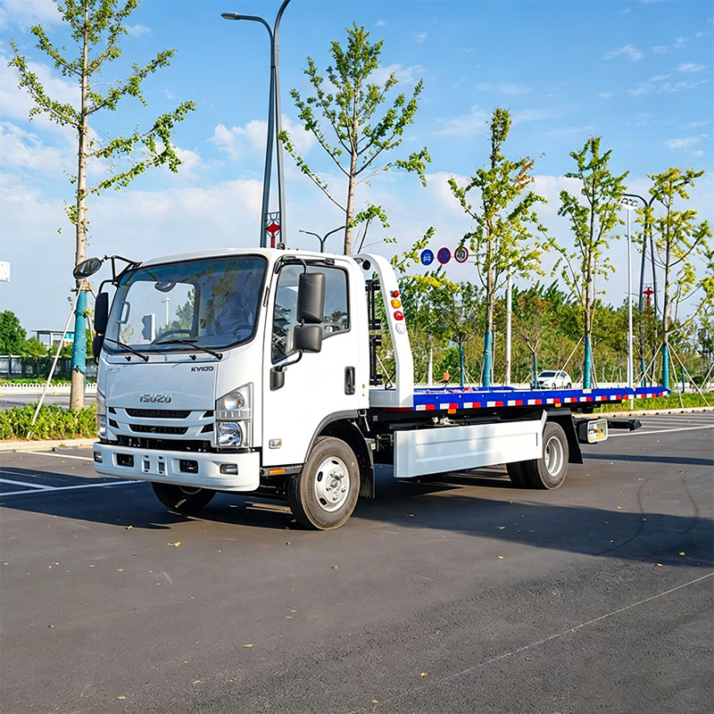 ISUZU эвакуатор с платформой, грузоподъёмность 4 т