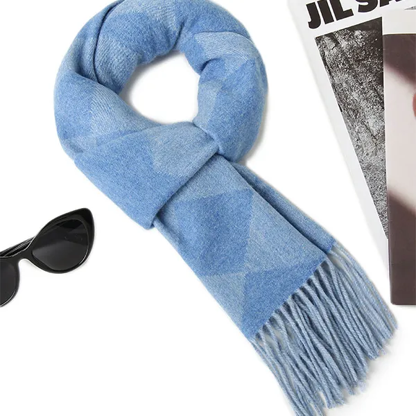 Детский жаккардовый шарф из кашемира