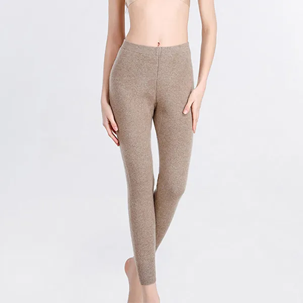 Женские брюки из плотного кашемира