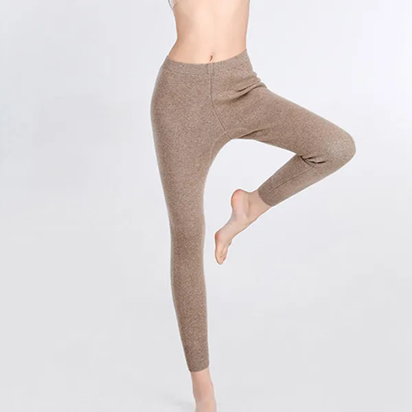 Женские брюки из плотного кашемира