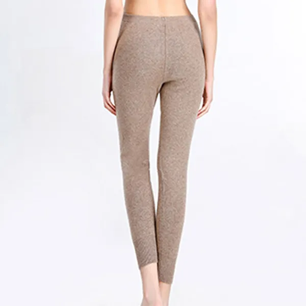 Женские брюки из плотного кашемира