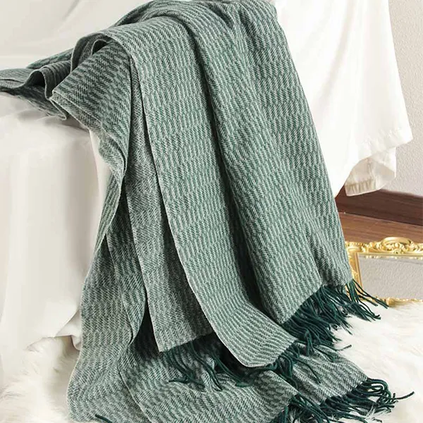 Плед из смеси кашемира и шерсти