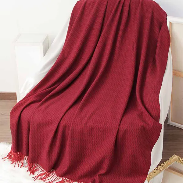 Плед из смеси кашемира и шерсти