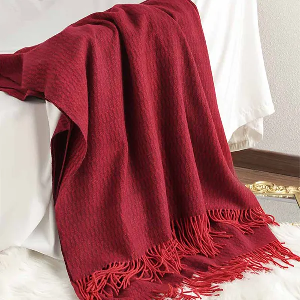 Плед из смеси кашемира и шерсти