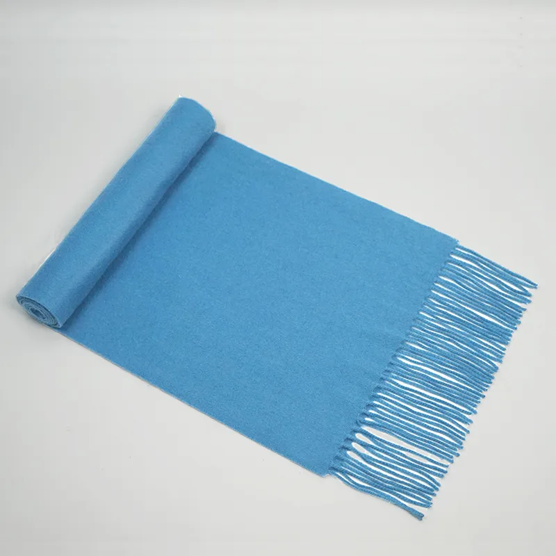 Однотонный шарф из смеси кашемира и шерсти Шарф