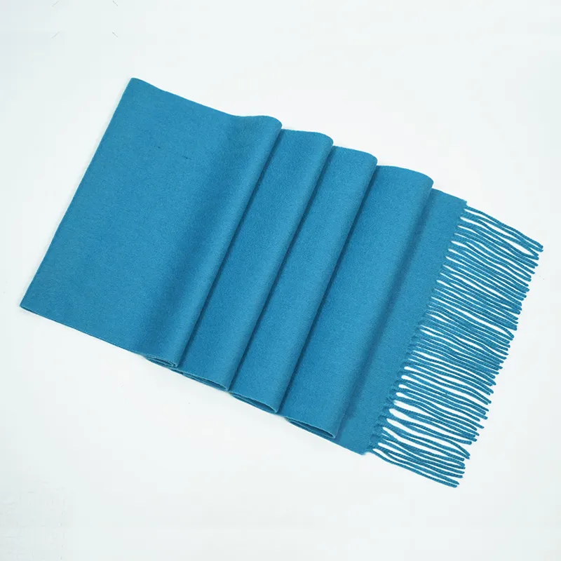 Однотонный шарф из смеси кашемира и шерсти Шарф