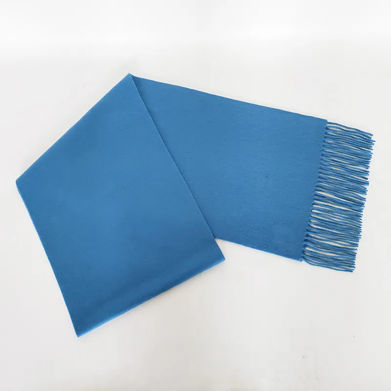 Однотонный шарф из смеси кашемира и шерсти Шарф