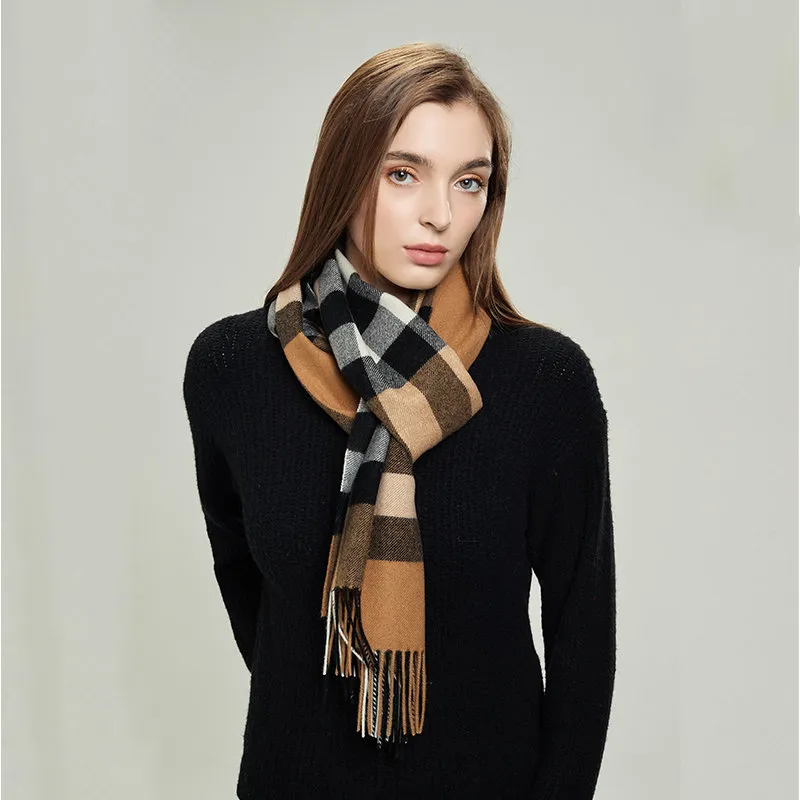 Серия кашемировых шарфов